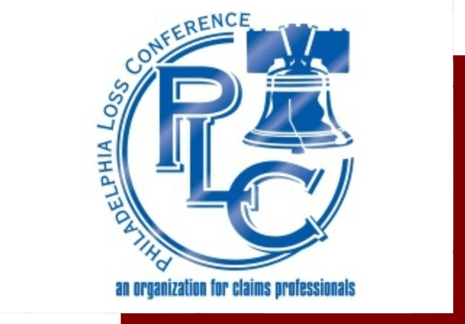 A blue and white logo for the philadelphia loss conference.